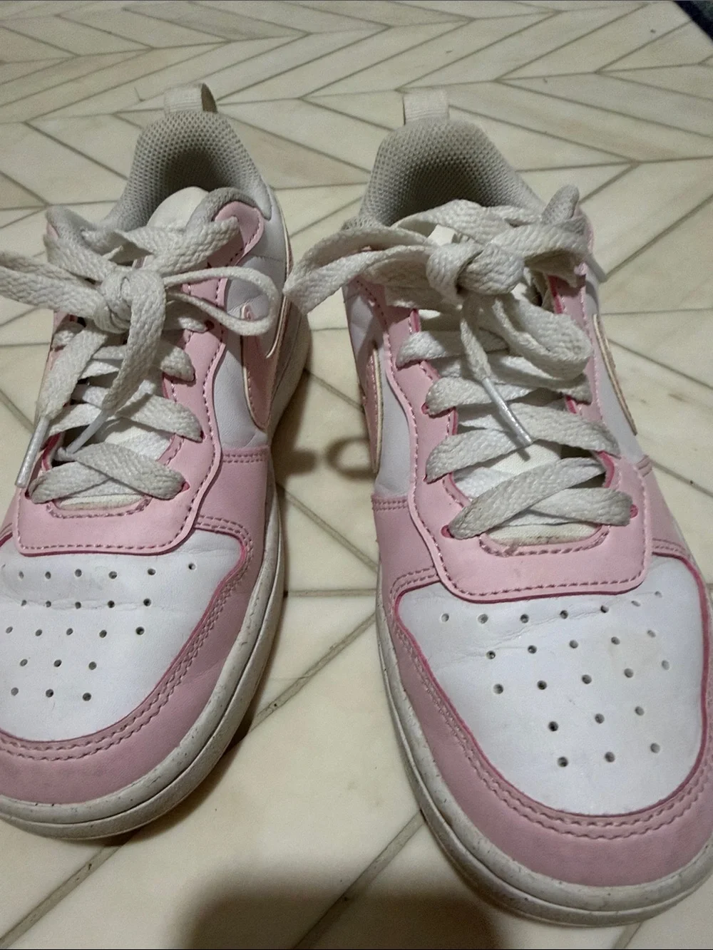 Nike pink sneakers